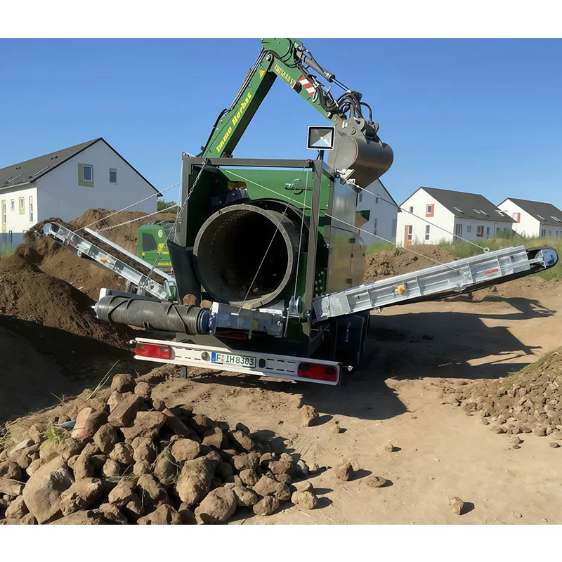 1 Mobile Trommel Screen